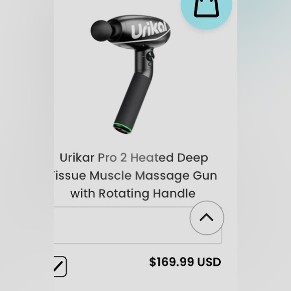 PRO MASSAGE GUN Urikar Pro 2 Heated Deep issue Muscle with Rotating Handle - Picture 2 of 16
